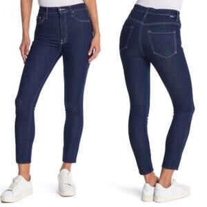 MOTHER Swooner Ankle High Rise Dark Wash Ooh La La Denim Jeans Size 24